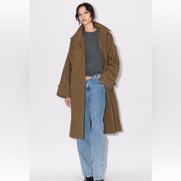 Zara Jackets & Blazers - Zara water repellent trench coat